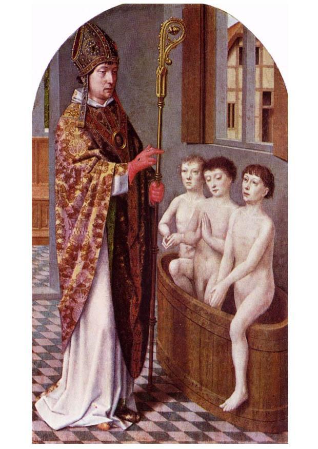 Image legende - saint nicolas ramA¨ne des enfants A  la vie